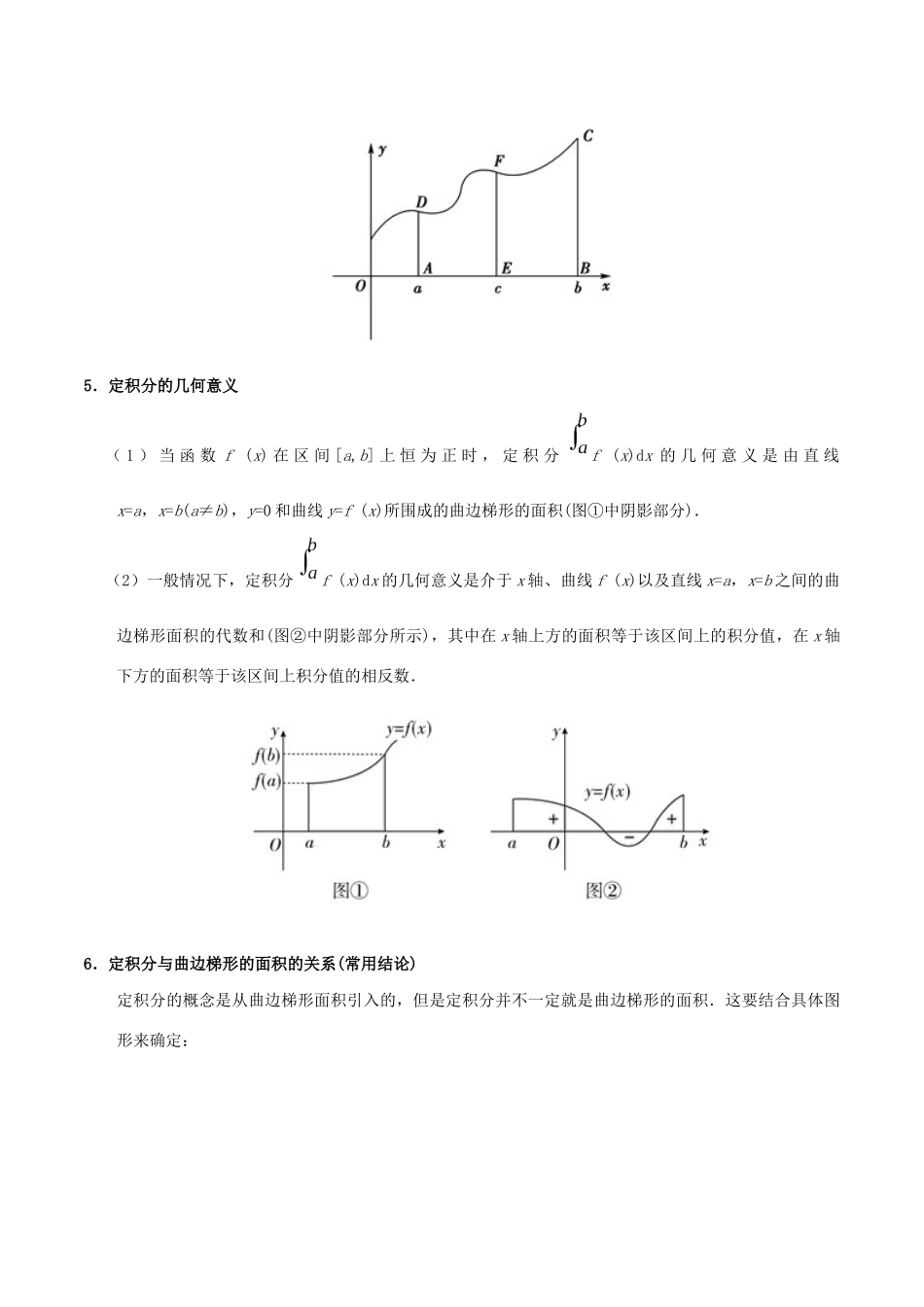 备战高考数学 考点一遍过 考点13 定积分与微积分基本定理 理（含解析）-人教版高三全册数学试题_第3页