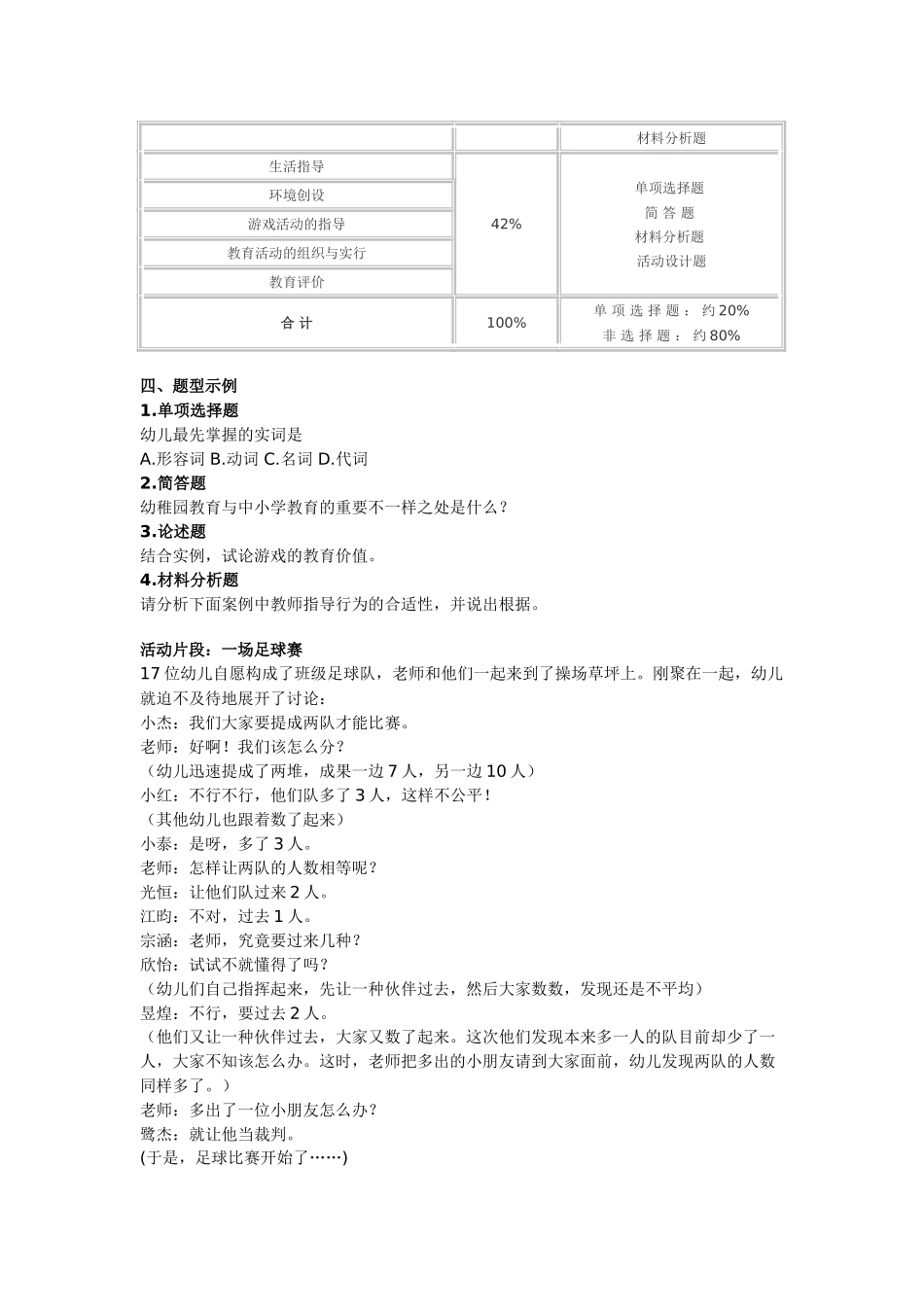 2024年《保教知识与能力》考试大纲_第3页