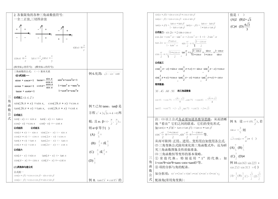 八开打印4基础知识与基本方法复习_第2页