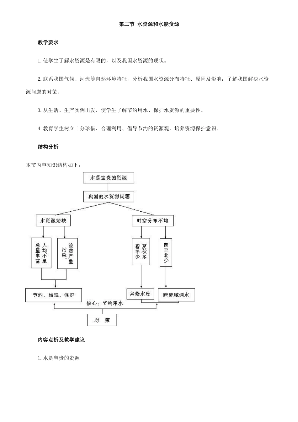 八年级地理第六章 中国的自然资源教案 新课标 人教版_第3页