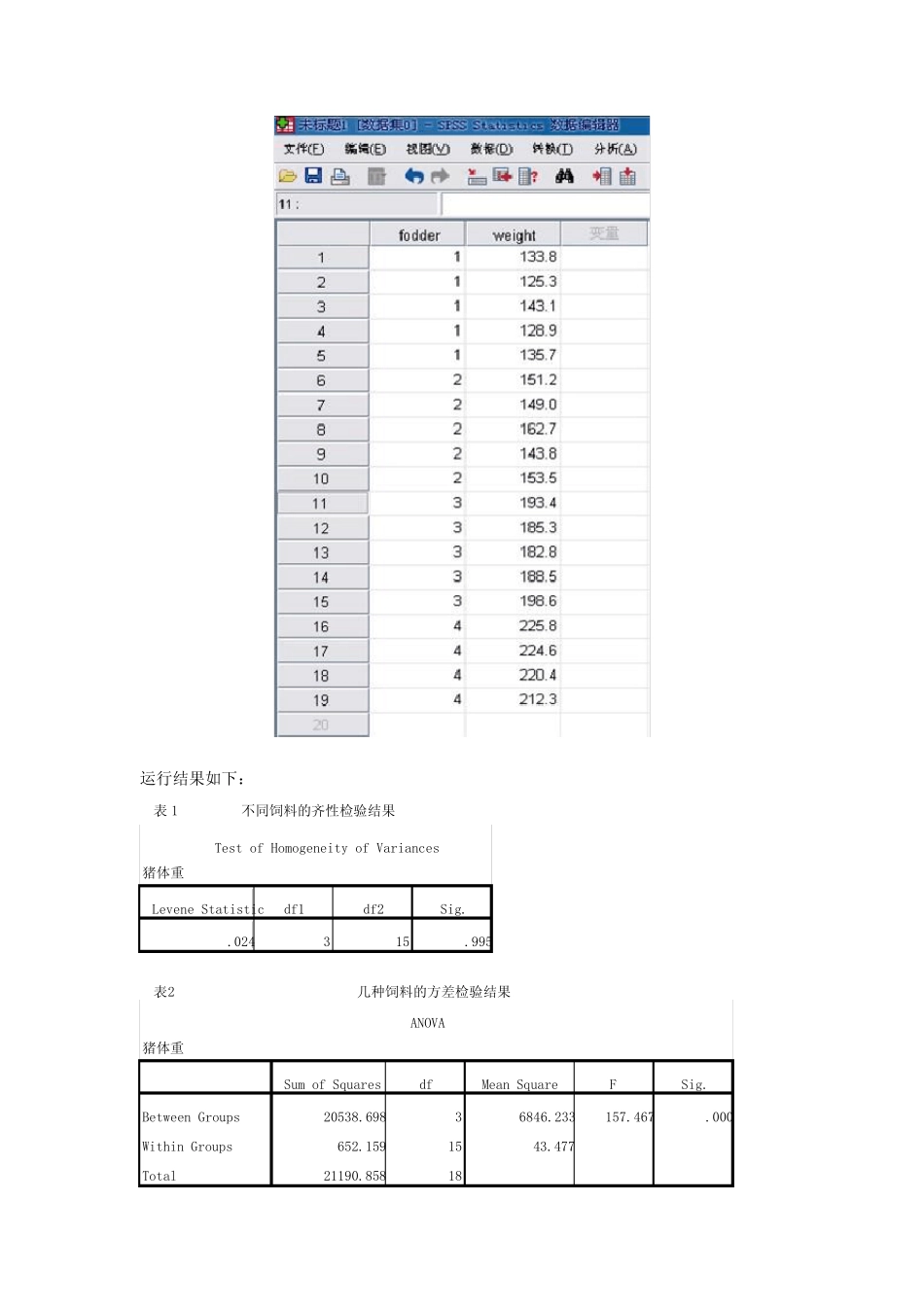 应用统计学案例分析报告 _第3页