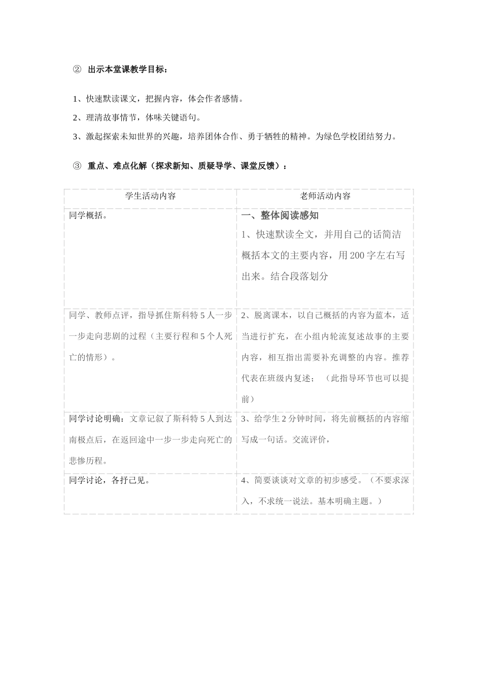 伟大的悲剧正式教学设计_第2页