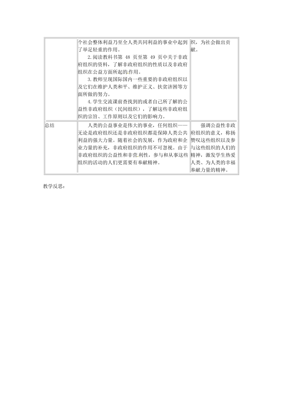 四川省宜宾县复龙初级中学八年级政治下册 第六课 公共利益的维护教学设计 教科版教材_第3页