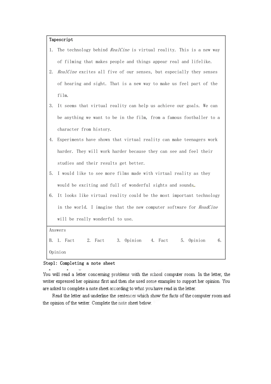 湖南省蓝山二中高中英语《unit3 Task》教案 牛津版必修4_第2页