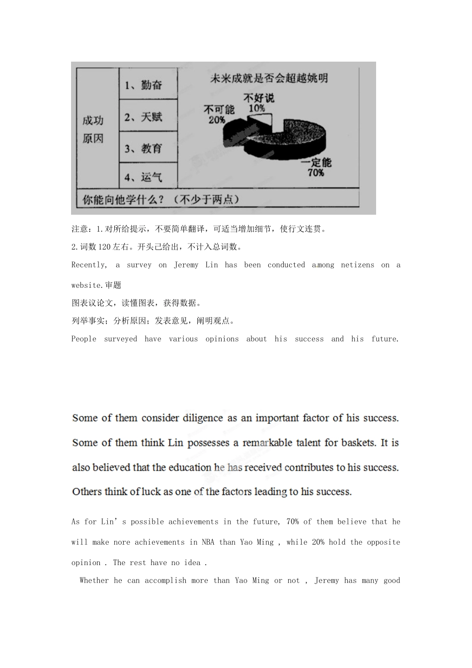 高中英语校本课程话题写作 Topic8 Chart composition教案2-人教版高中全册英语教案_第2页