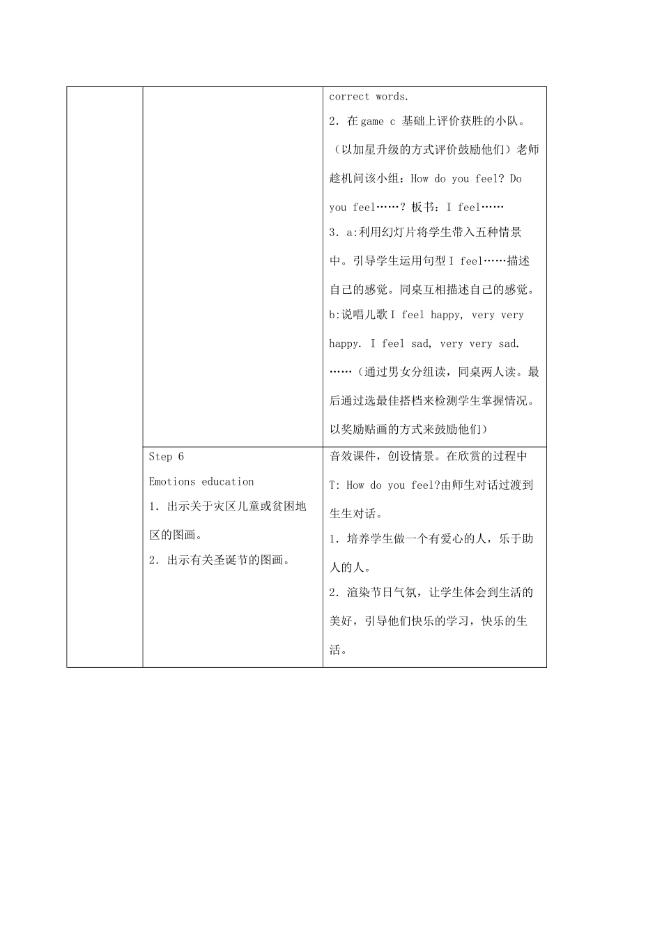 五年级英语上册 Module 9 Unit 2(4)教案 外研版_第3页