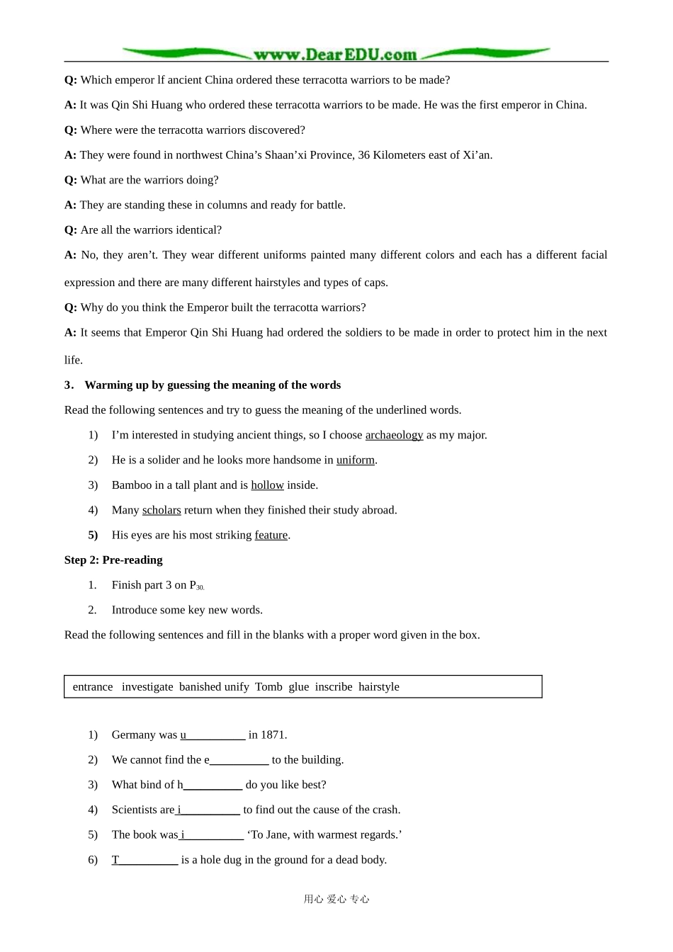 外研版英语必修9 Module3 Period 1 Introduction and reading(An Underground Army)_第2页