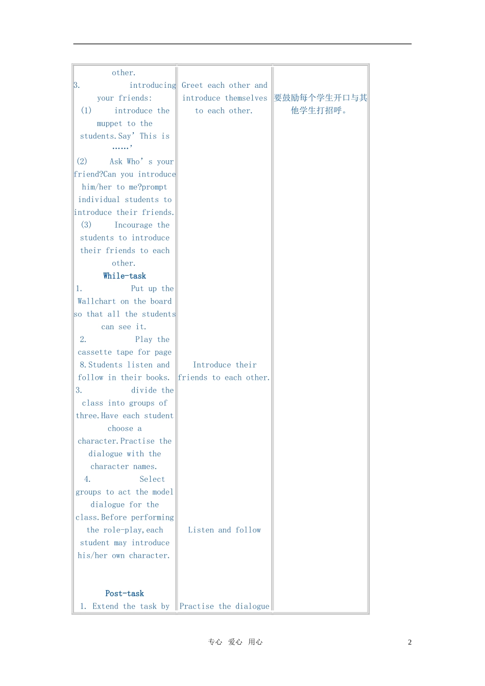 小学英语 1A Unit 2 Numbers教案 牛津版_第2页