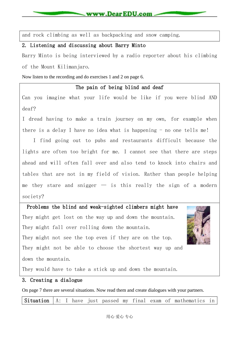 人教版英语选修7 Unit1 Living well--Period3_第3页