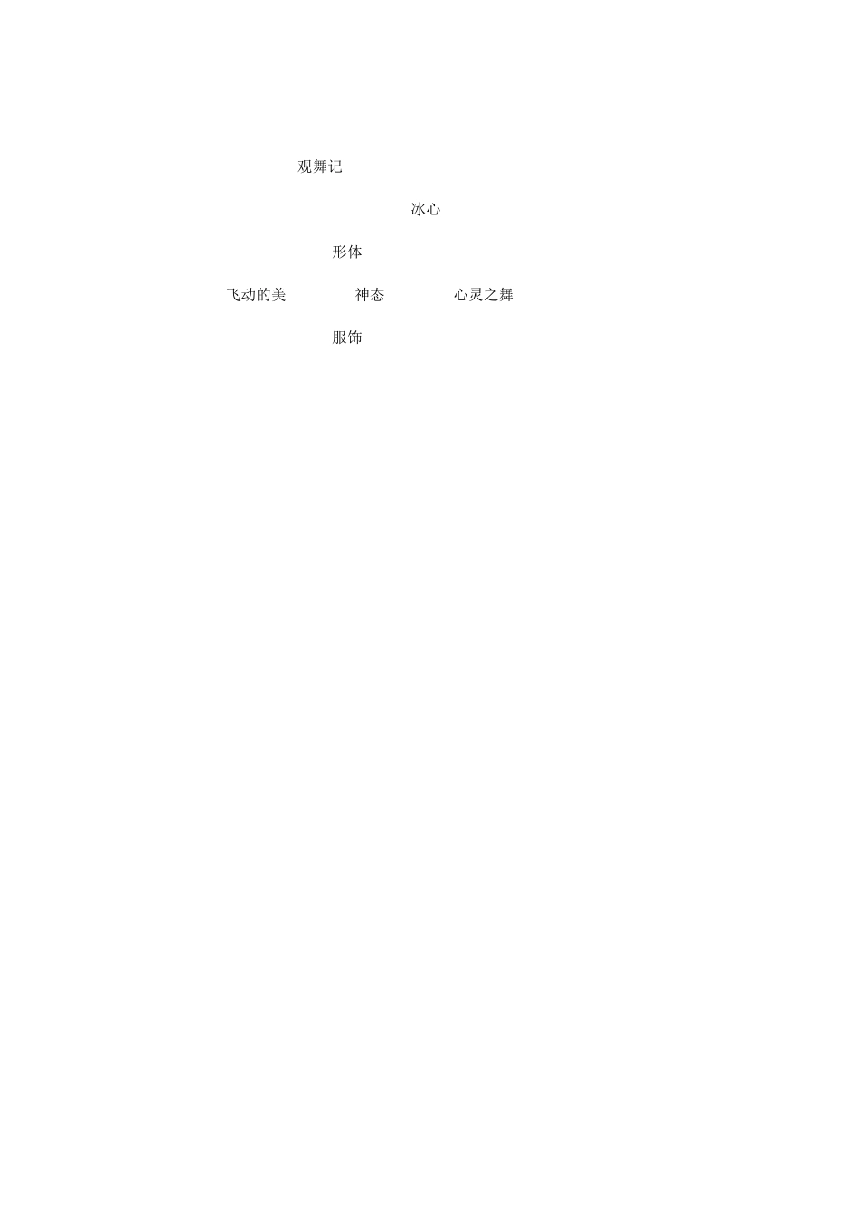 七年级语文上册 第4课《观舞记》教学设计 鲁教版教材_第3页