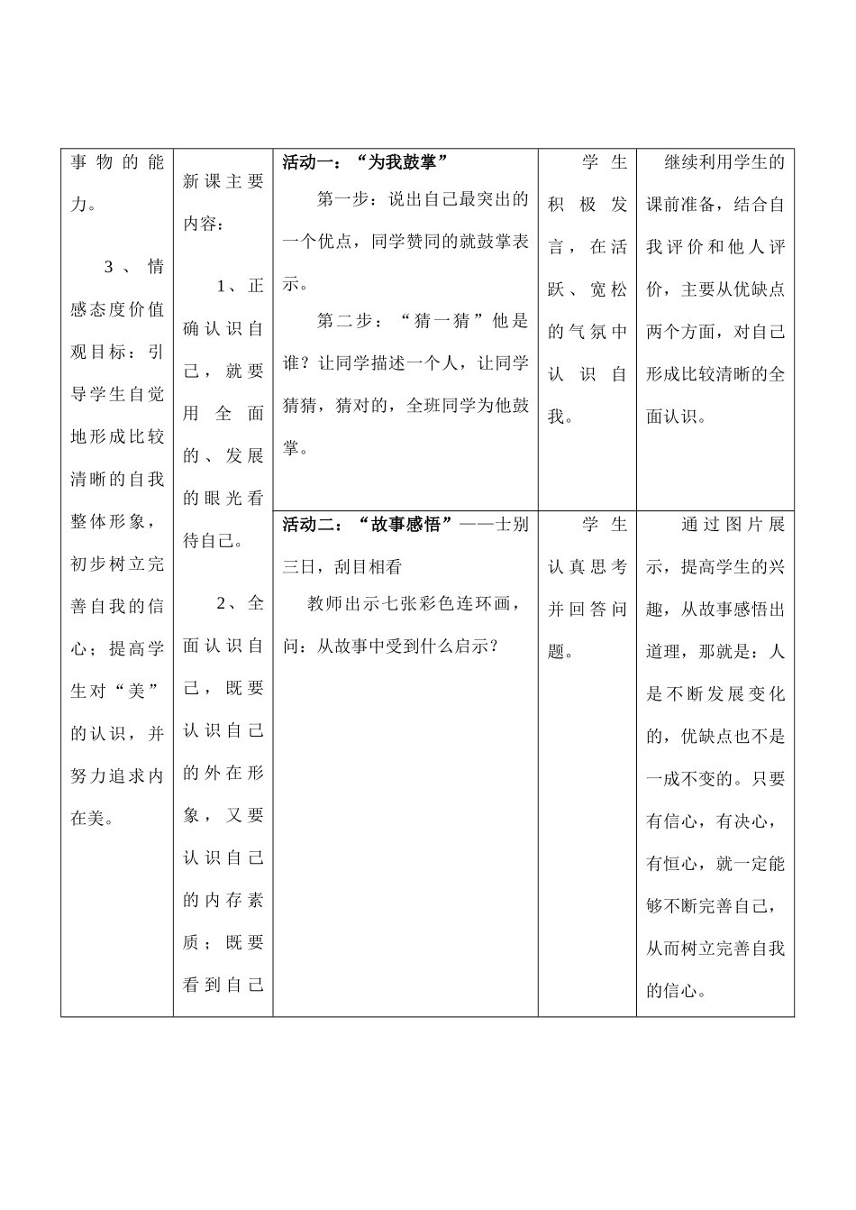 七年级政治5.1　日新又新我常新　教学设计2人教版教材_第2页