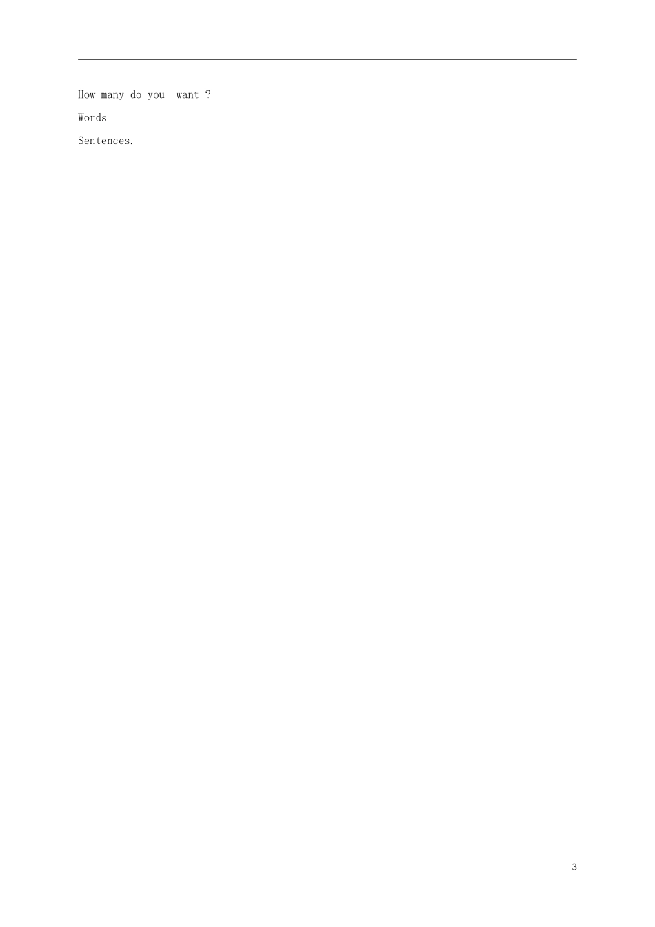 五年级英语上册 Module 2 Unit 1(4)教案 外研版_第3页