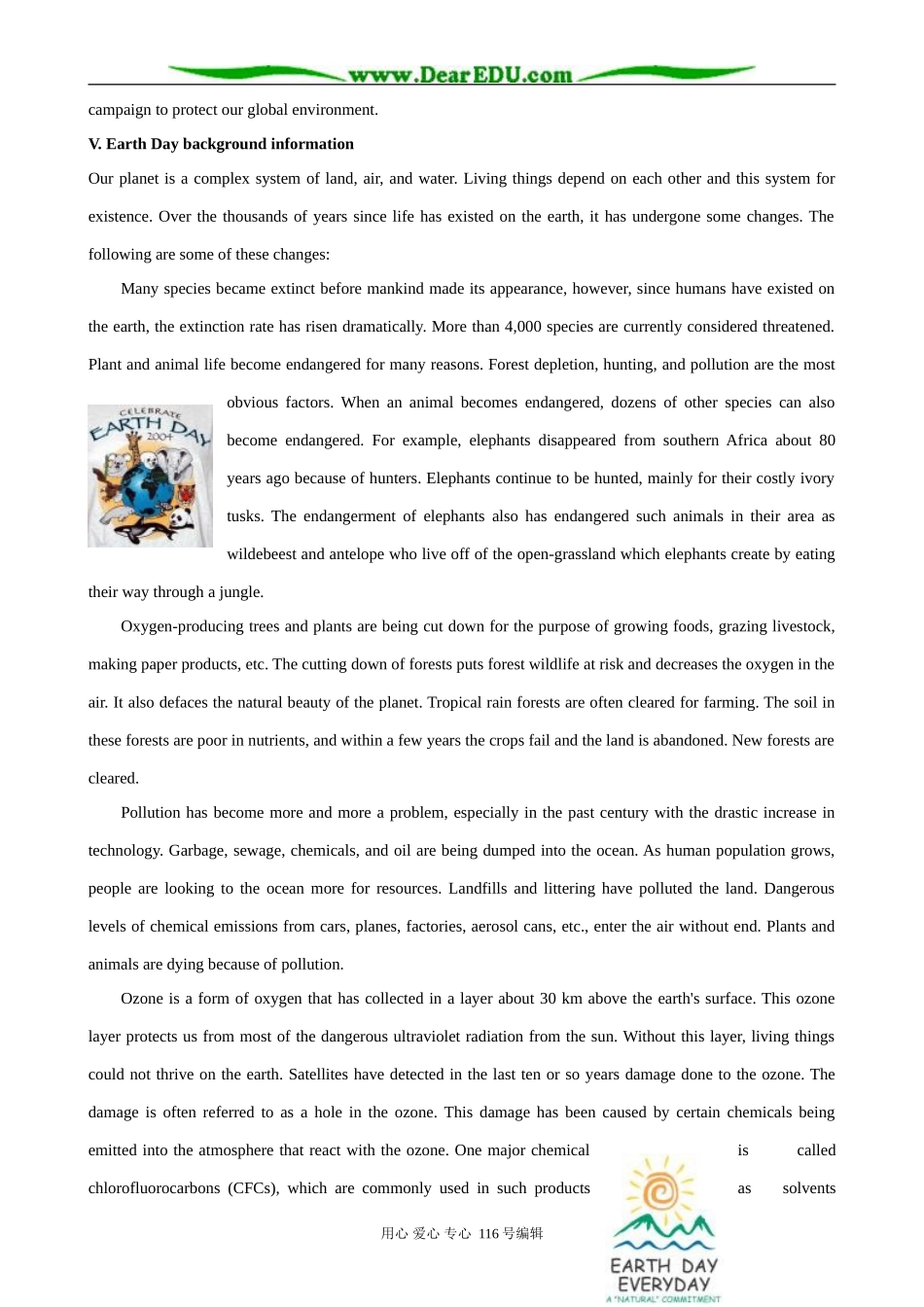 高中英语Unit 4 Global warming Background information_第3页