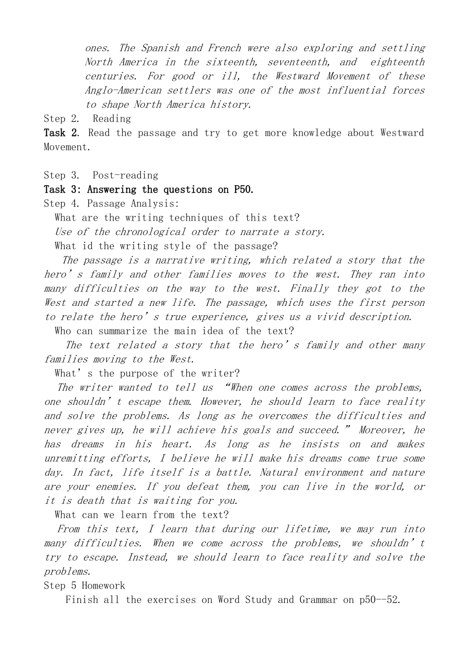 高中英语Unit 6 Going West（必修）—英语第三册[人教版]_第2页