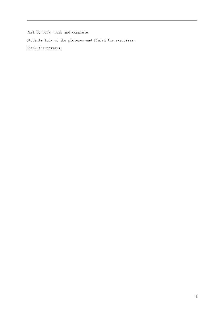 五年级英语下册 unit5（1）教案 苏教牛津版_第3页