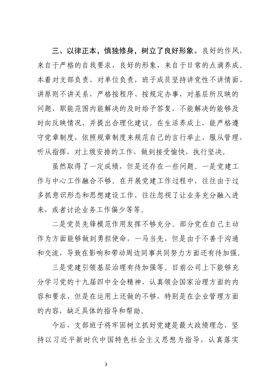 种子公司班子述职报告_第3页