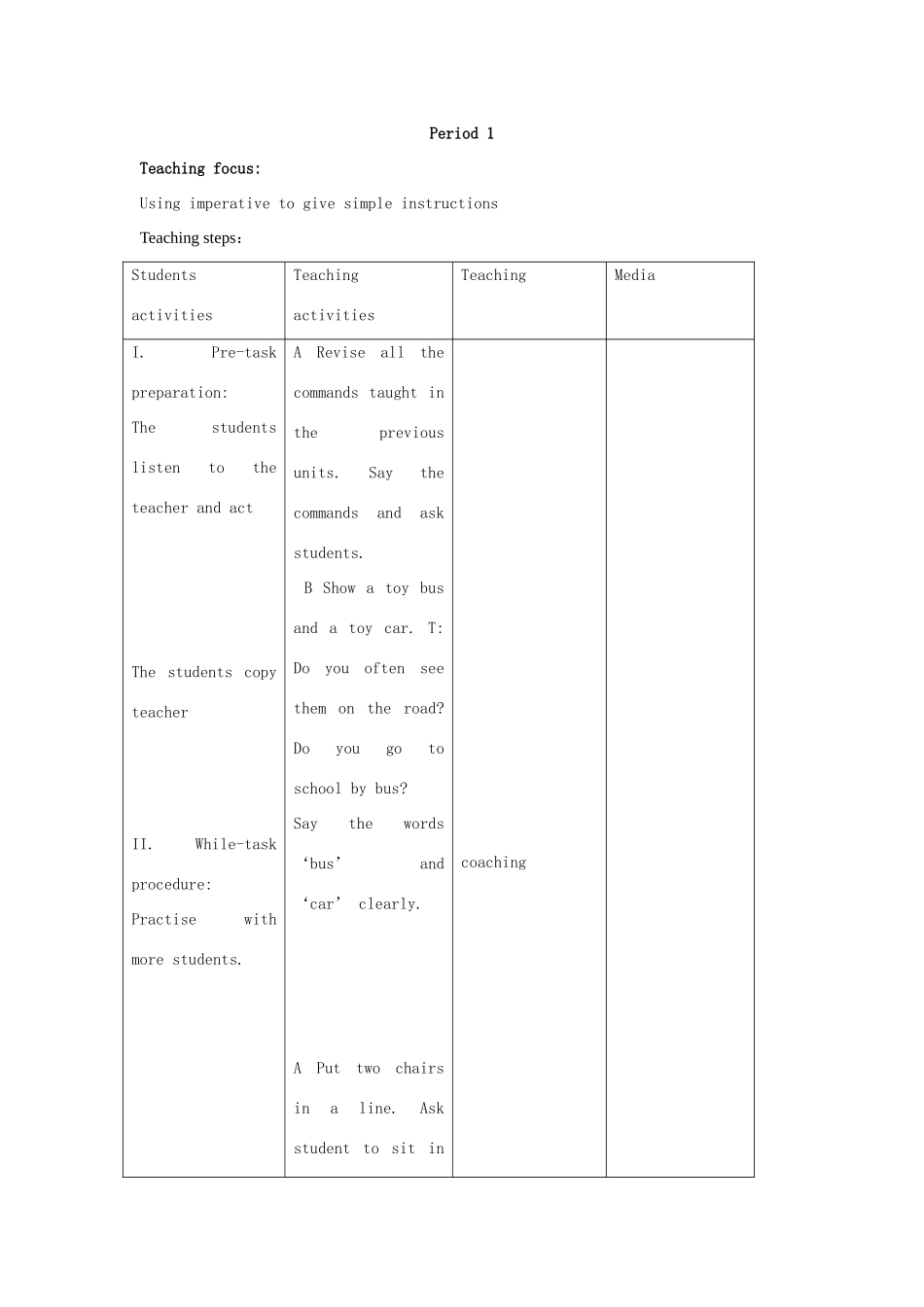 二年级英语上册 Unit 4 Going about（period1）教案 沪教牛津版-沪教牛津版小学二年级上册英语教案_第2页