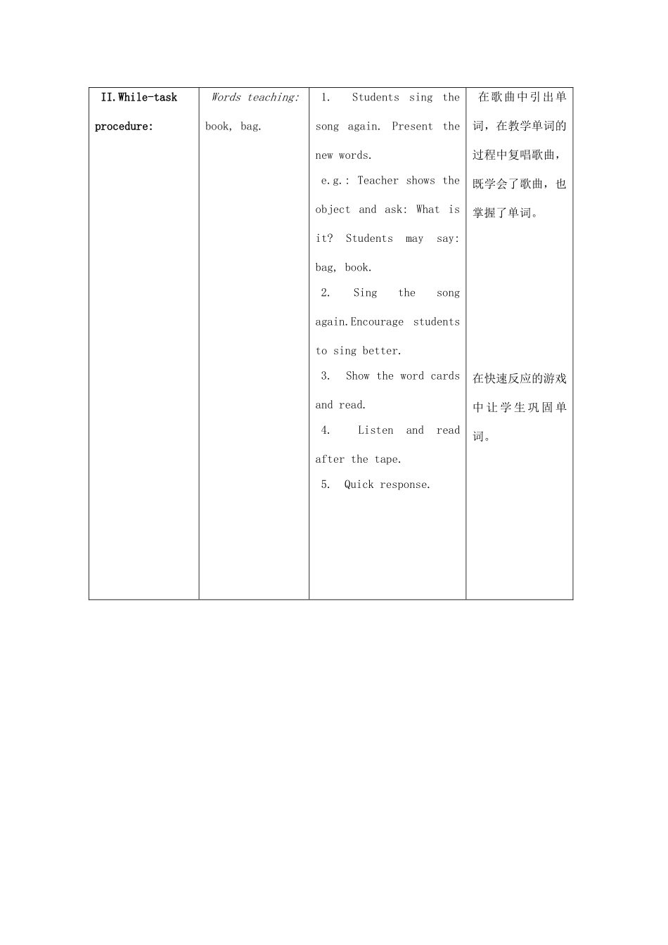 一年级英语上册 Unit 1 My classroom（第二课时）教案 沪教牛津版-沪教牛津版小学一年级上册英语教案_第2页