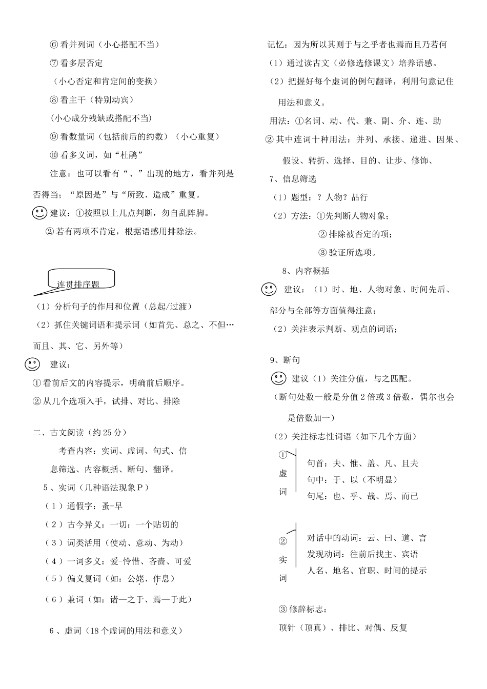 2013年高考语文备考笔记 新人教版_第2页