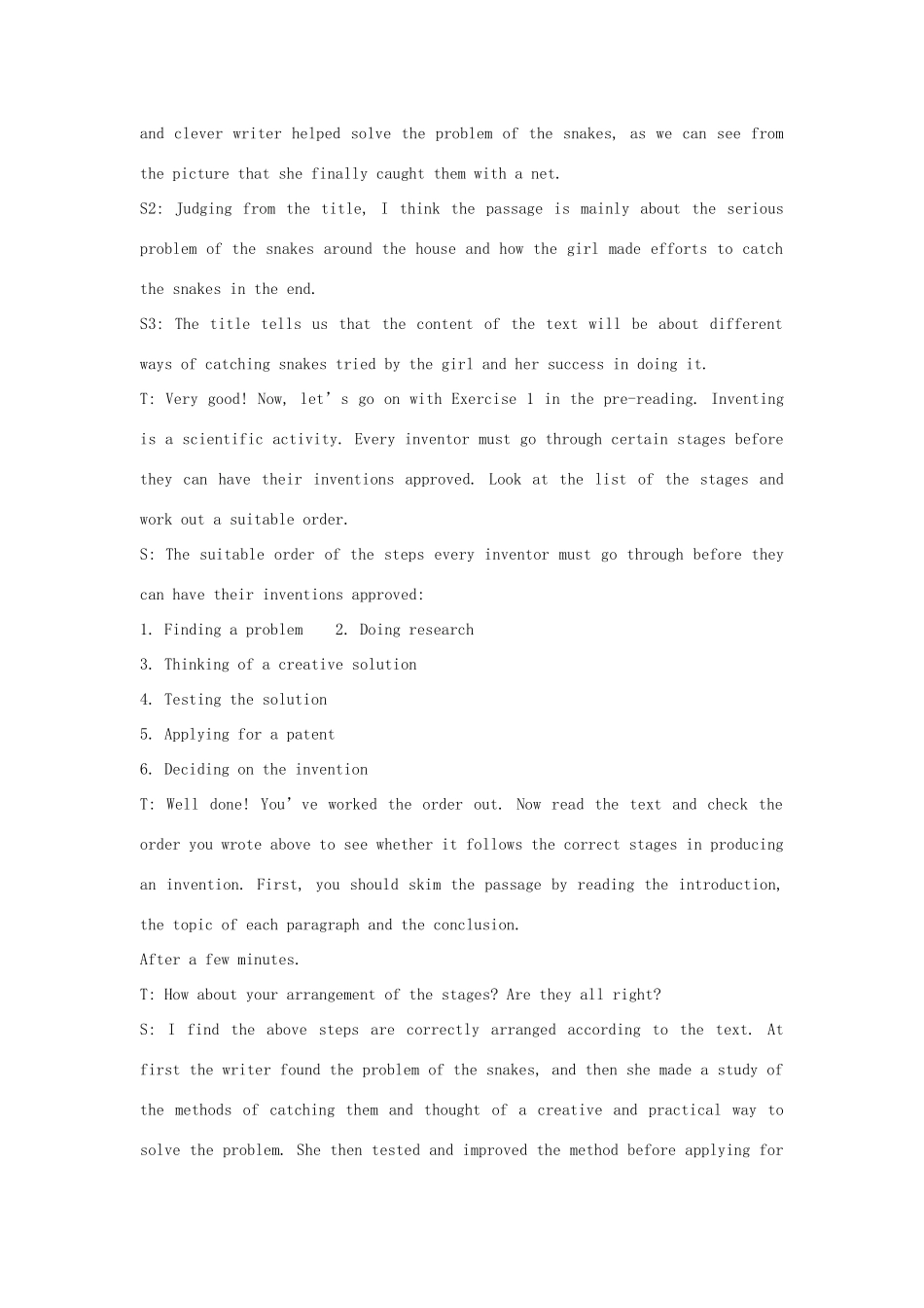 云南省陇川县第一中学高中英语《Unit 3 Inventors and inventions》阅读1教案 新人教版选修8_第3页