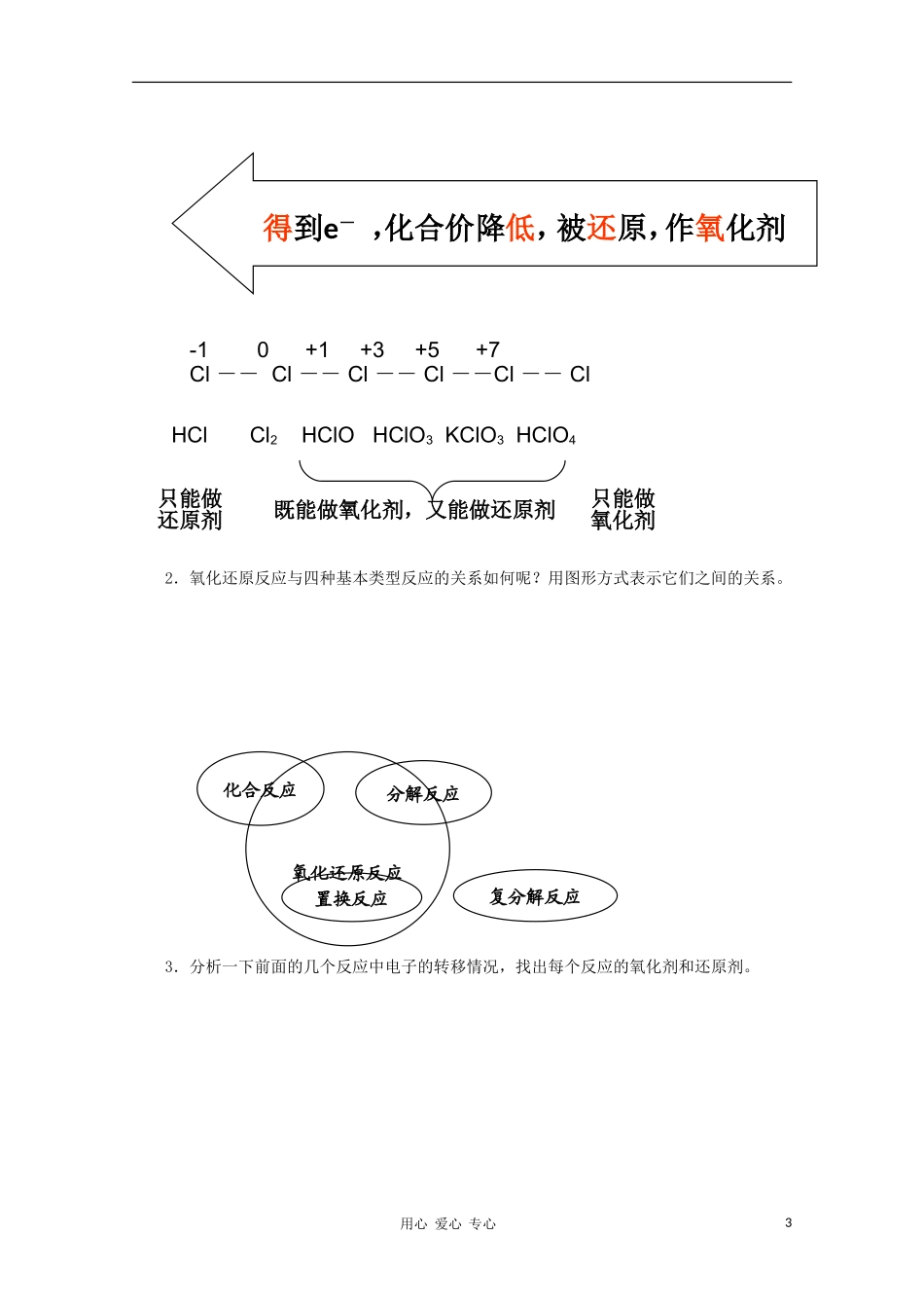 2011年高一化学 氯、溴、碘及其化合物（第三课时）教案 苏教版必修1_第3页