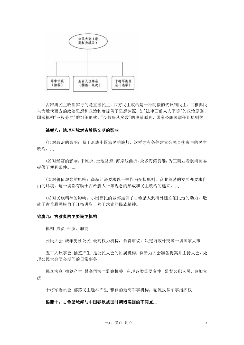 2011年高考历史必须知晓二十大锦囊教案_第3页