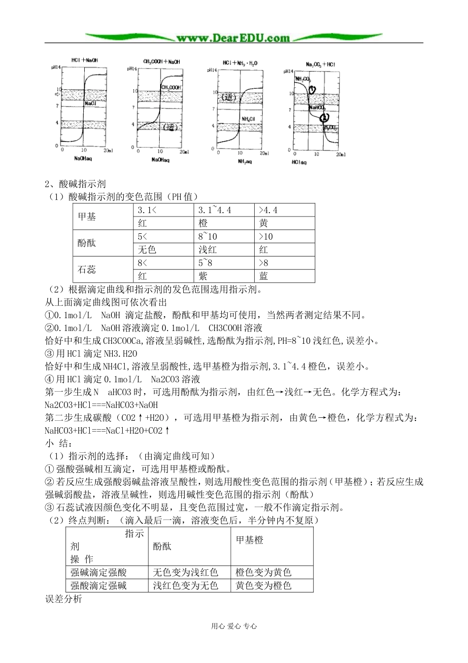 新人教版高中化学选修6物质含量的测定教案_第3页