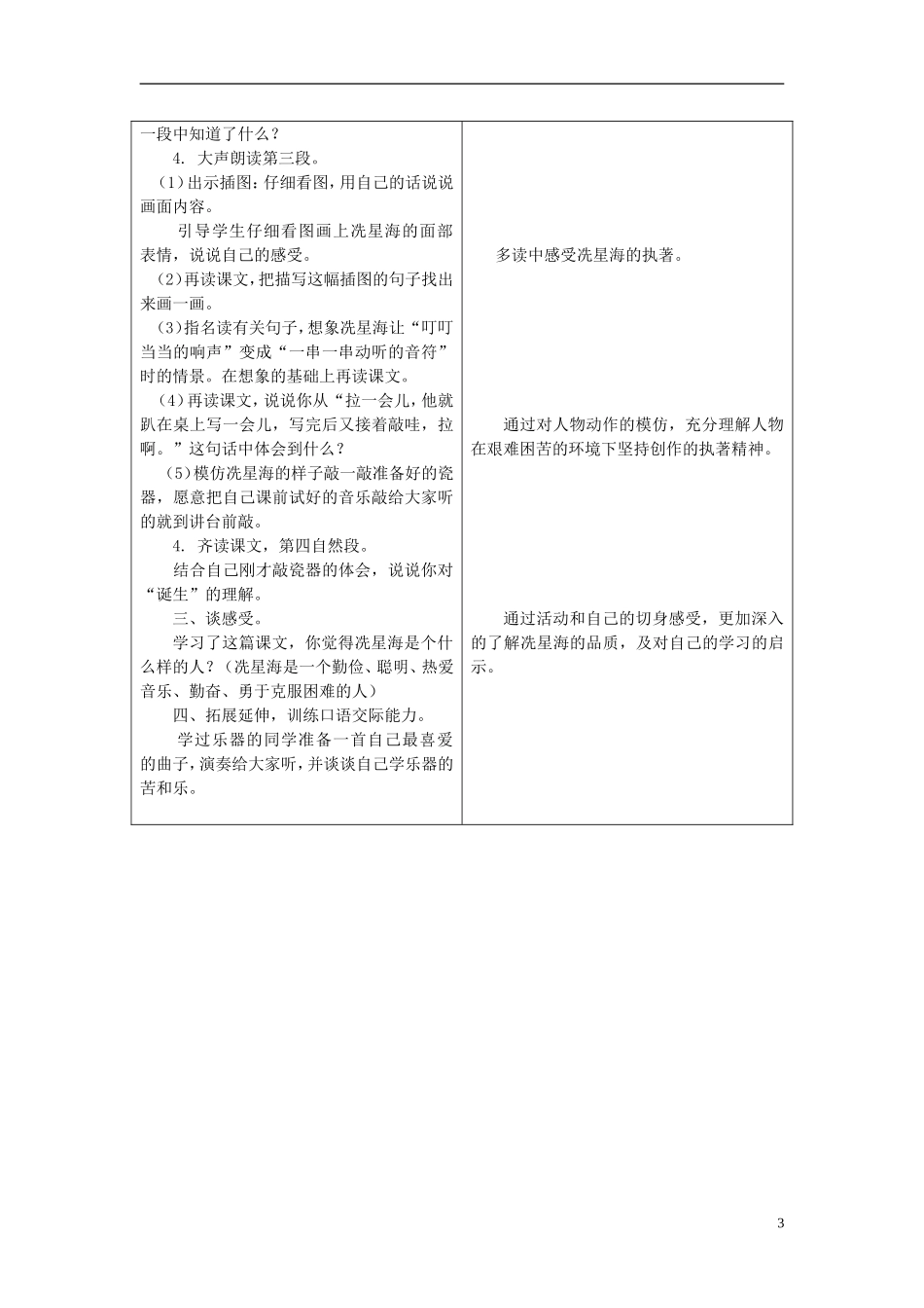 二年级语文上册 25.奇特的“钢琴”教学设计 冀教版_第3页