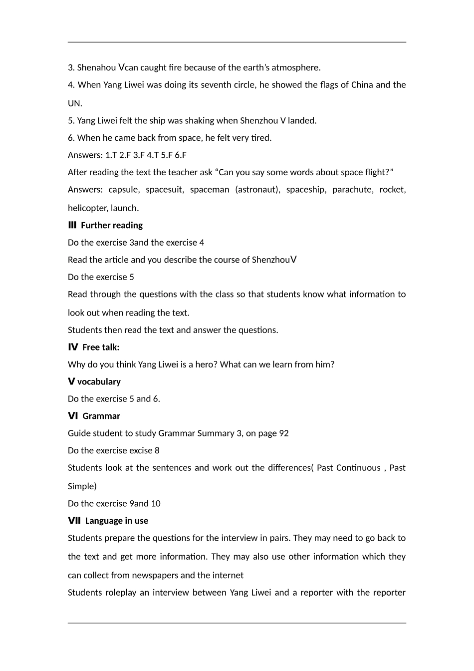 高中英语：unit2 lesson1 modern heroes教案（北师大版必修1）_第2页