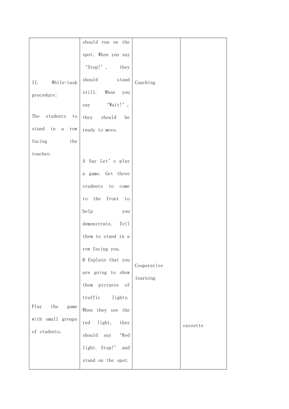 二年级英语上册 Unit5 period1教案 沪教牛津版_第3页