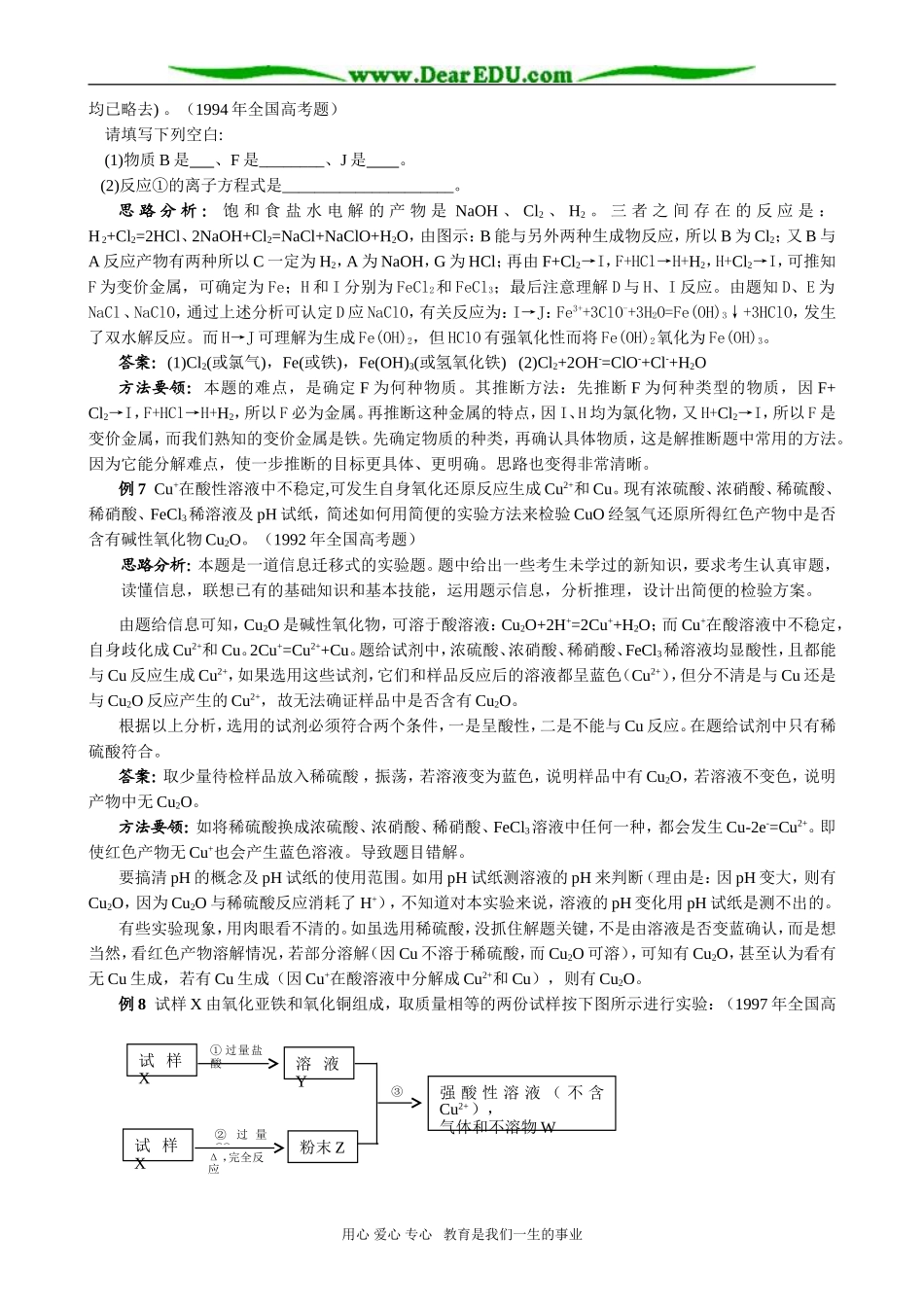 2007年高三化学成套优秀讲义 第七节 过渡元素_第3页