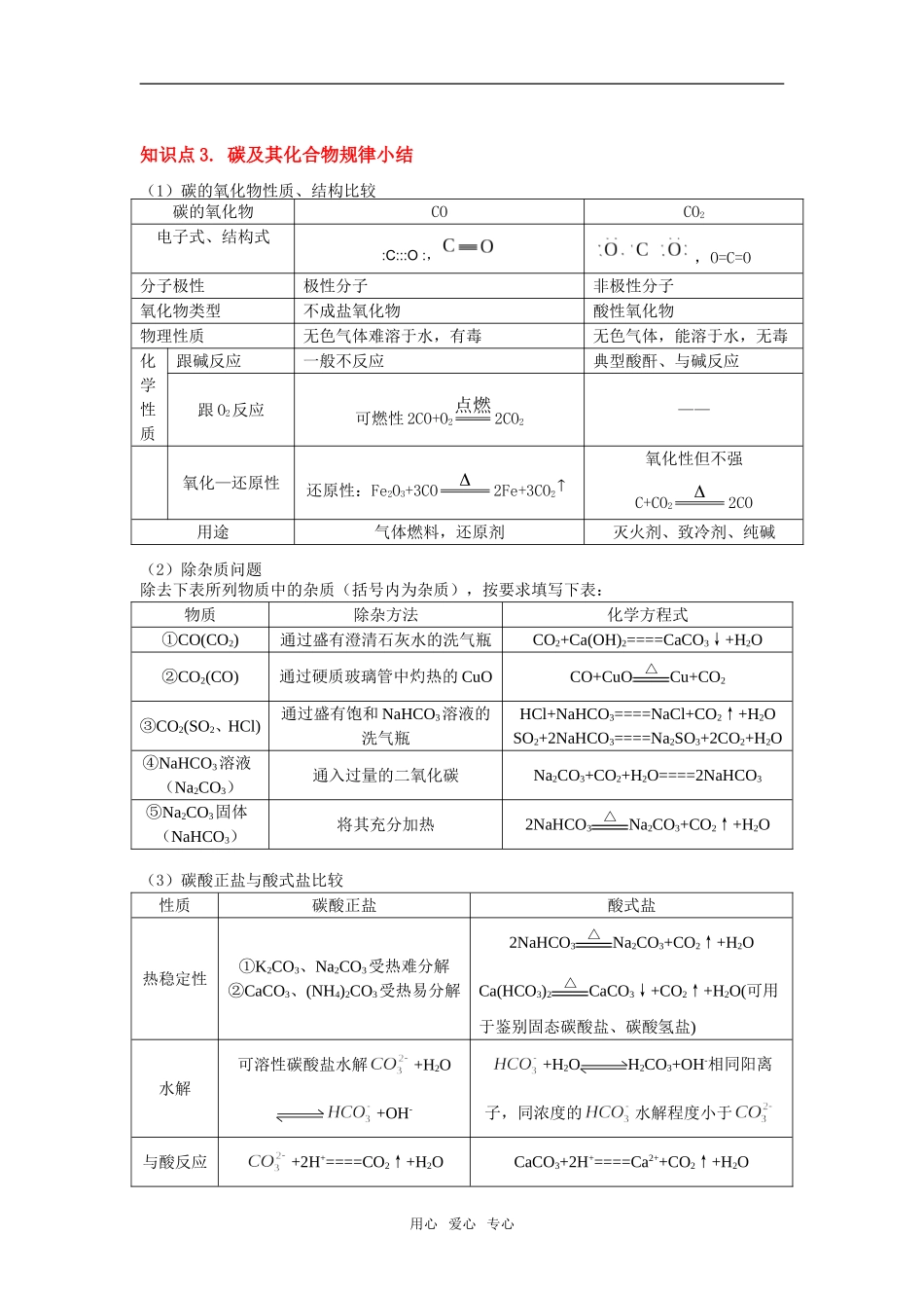 2009届高三一轮复习教案——元素及其化合物：  碳族元素_第2页