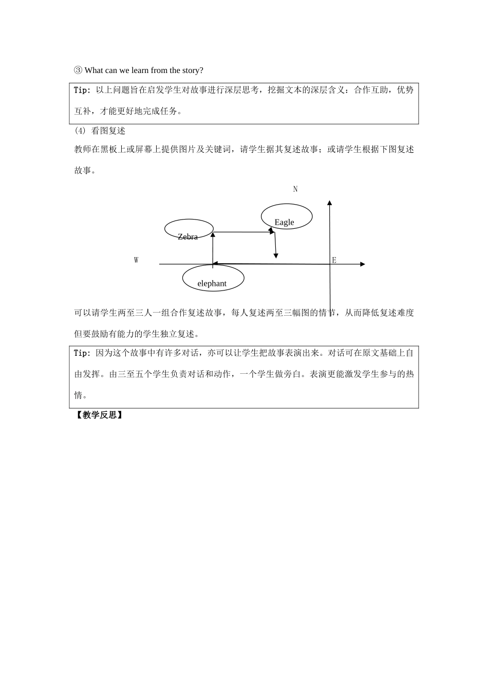 学年六年级英语下册 Unit 6《Summer Vacation》（Story Time）教学设计 人教新起点-人教新起点小学六年级下册英语教案_第3页