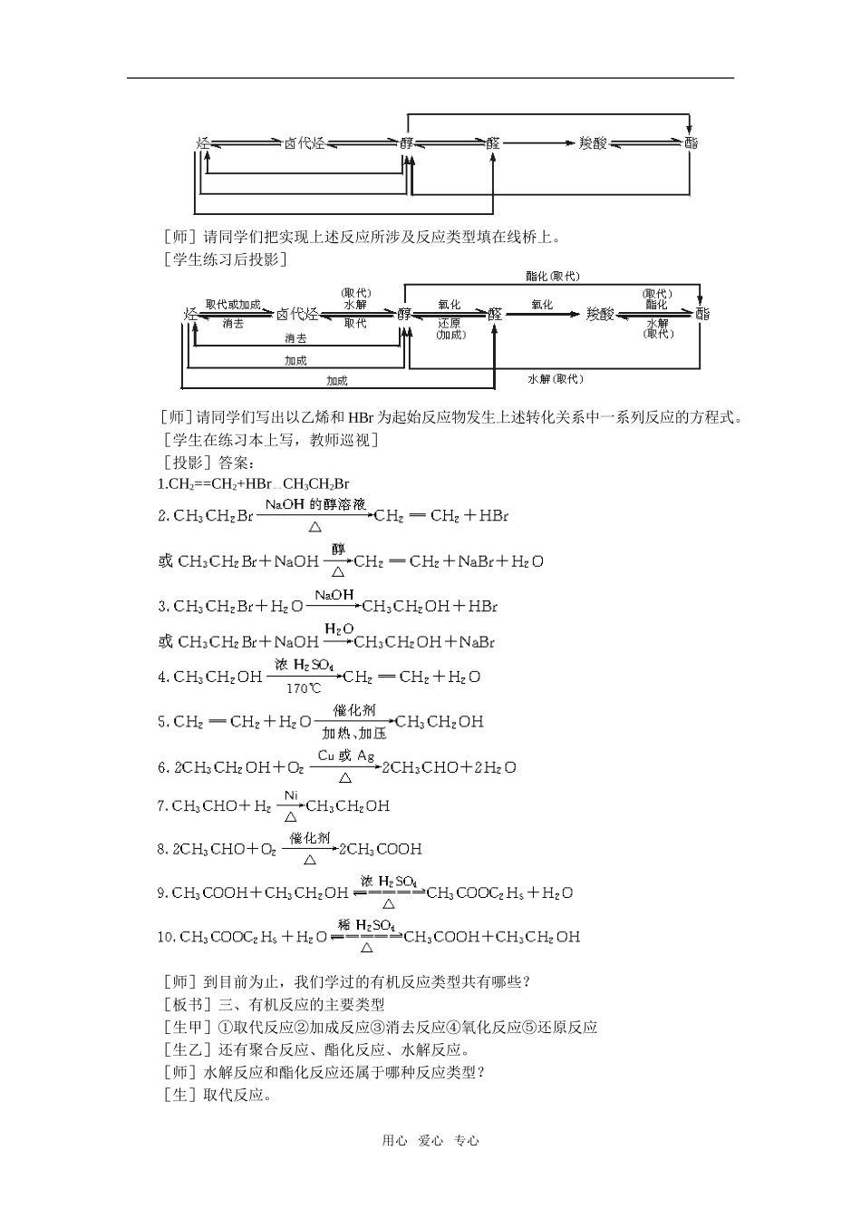 12教案（第六章烃的衍生物复习课）_第3页