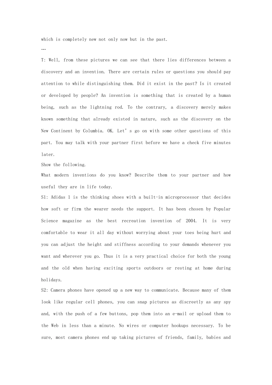 云南省陇川县第一中学高中英语《Unit 3 Inventors and inventions》说教案 新人教版选修8_第3页