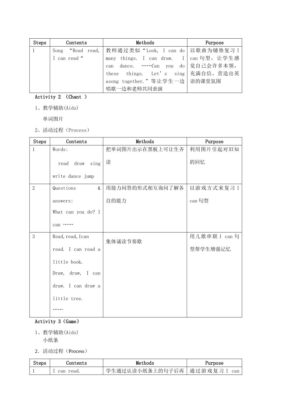 二年级英语上册 Unit1 Where I live（1）教案 沪教牛津版_第3页