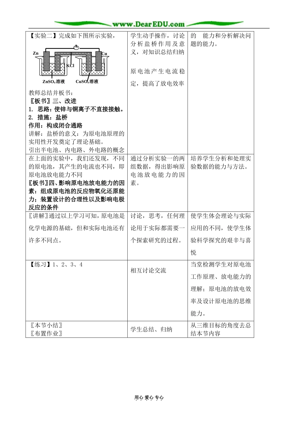 新人教版高中化学选修4原电池1_第3页
