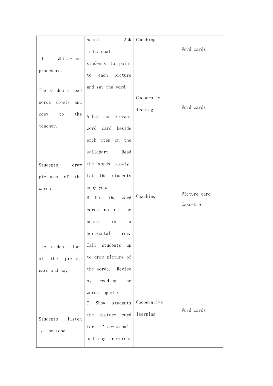 二年级英语上册 Unit 5 Crossing the road（period3）教案 沪教牛津版-沪教牛津版小学二年级上册英语教案_第2页