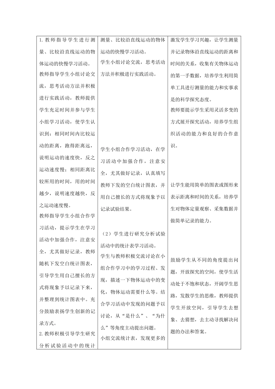 六年级科学上册 第三单元 物体的运动 11改变物体运动状态教案 青岛版六三制-青岛版小学六年级上册自然科学教案_第2页