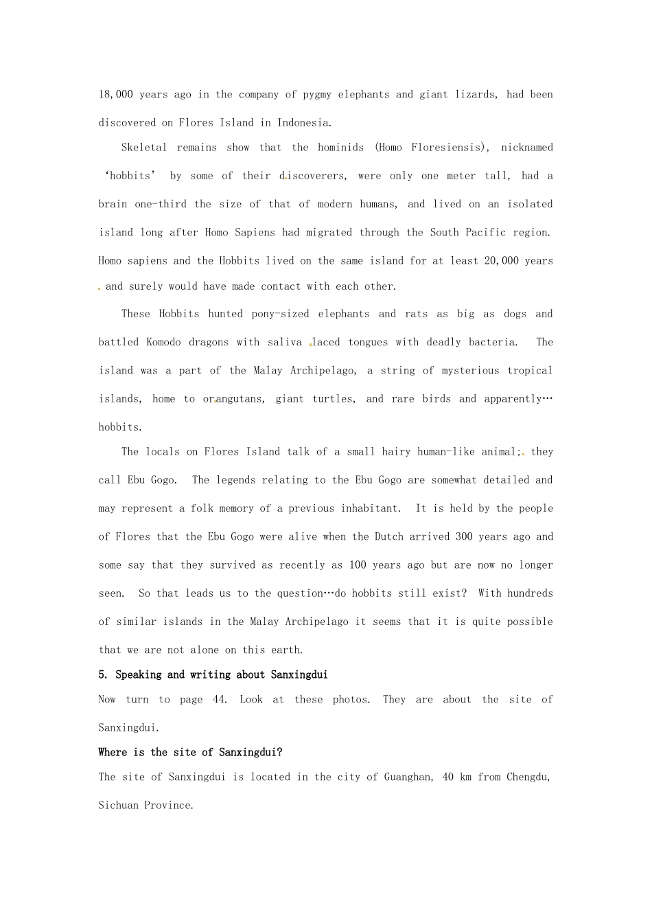 2014-2015学年高中英语 Unit 5 Period 3 A sample lesson plan for Using Language教学设计 新人教版选修8_第3页
