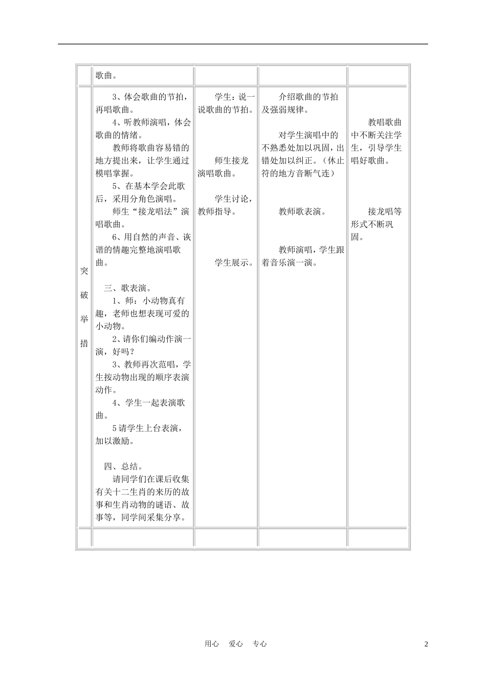二年级语文上册　十二生肖歌（一）教案 西师大版_第2页
