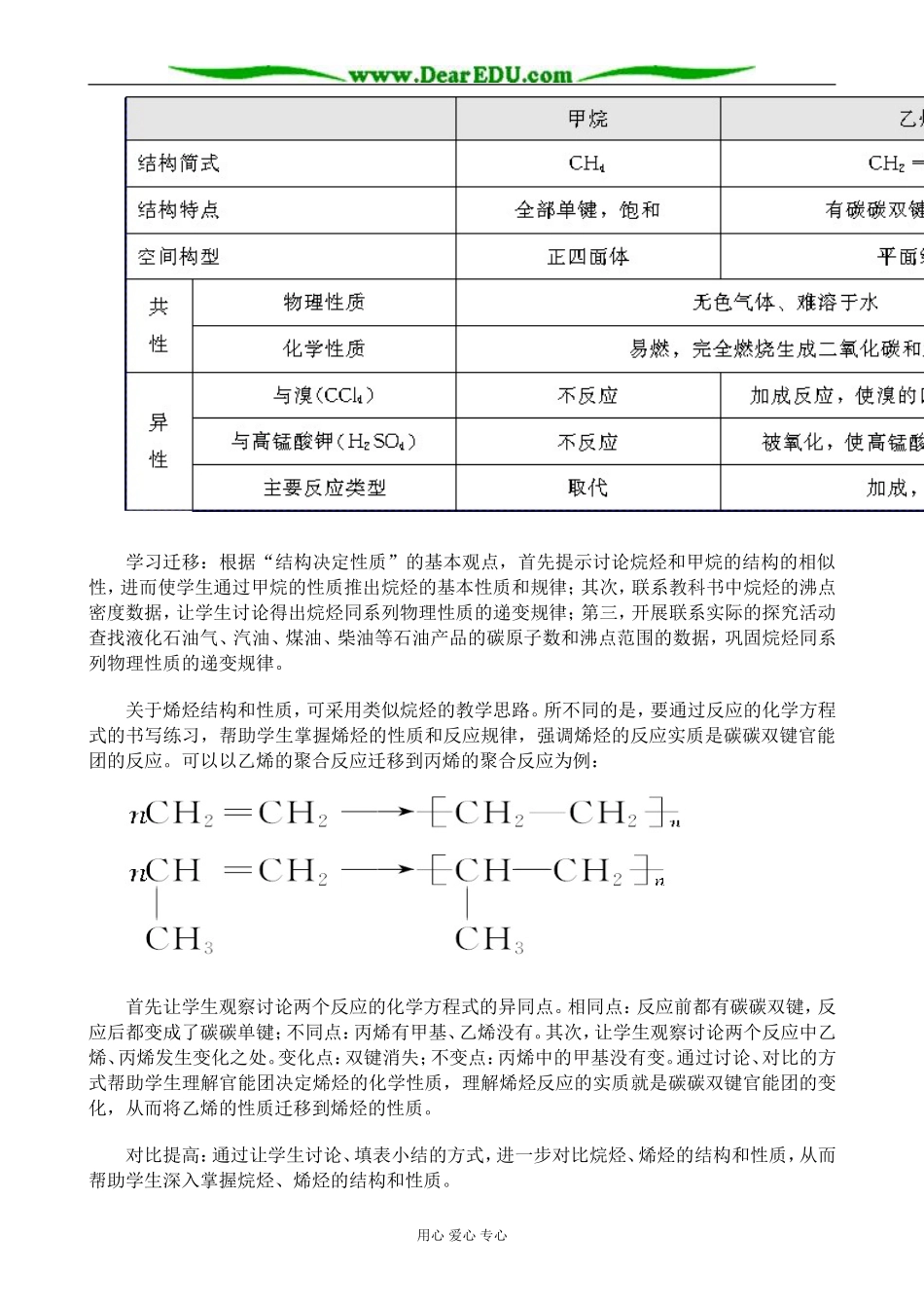 新人教版高中化学选修5脂肪烃教案_第2页