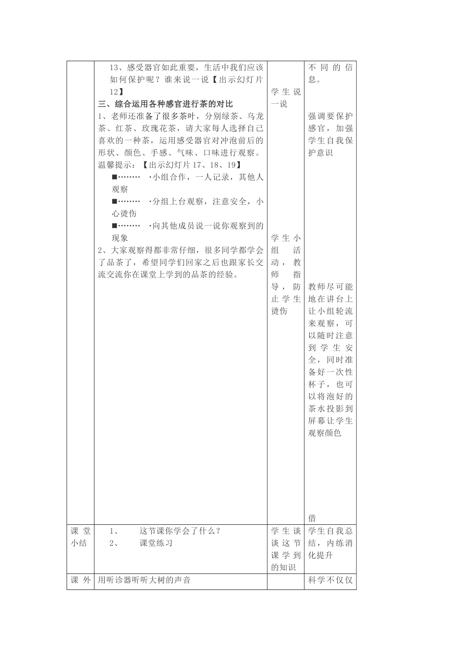二年级科学下册 我们自己 3 观察与比较教案 教科版-教科版小学二年级下册自然科学教案_第3页