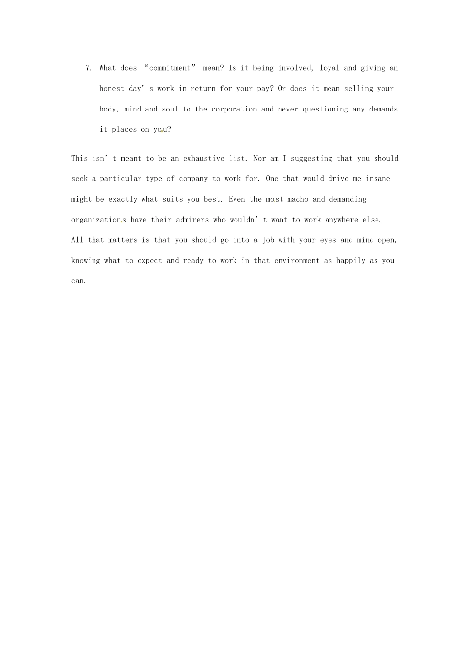2014年秋高中英语 Module 2 A Job Worth Doing A Job Worth Having训练 外研版必修5_第3页