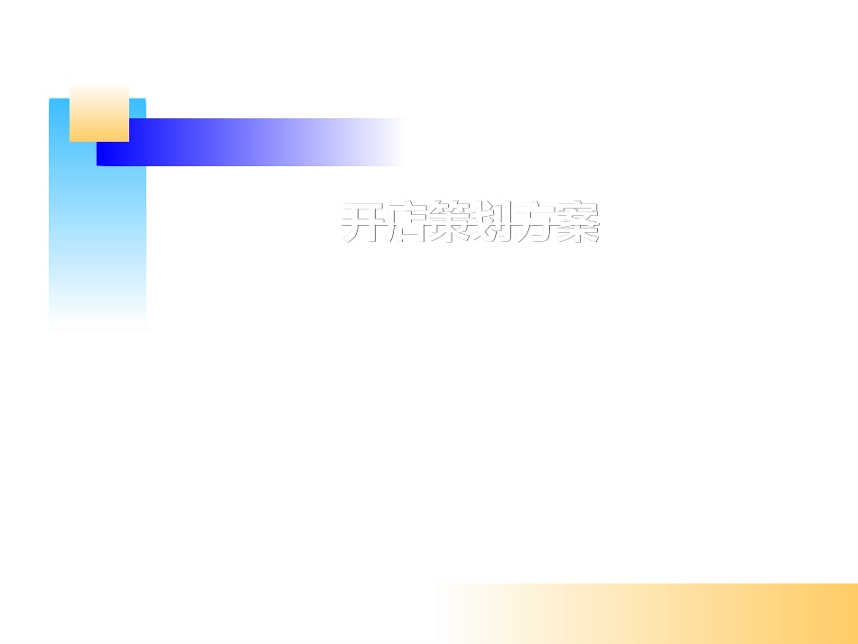 开店策划方案_第1页