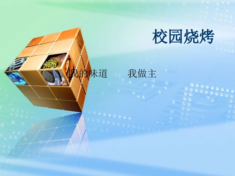 烧烤店创业策划_第1页