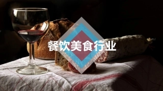烧烤店美食模板