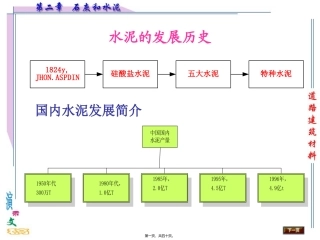道路材料讲义要点