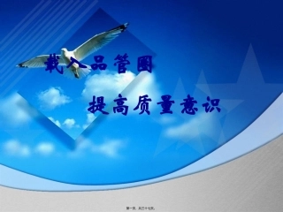 QCC和品管圈讲座课件