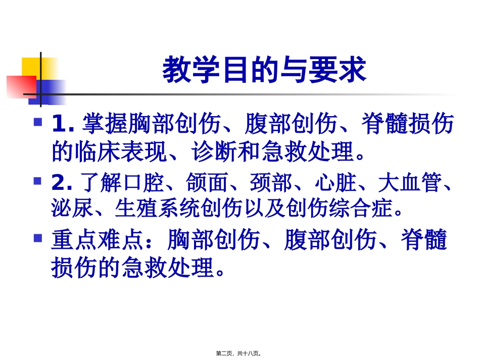 创伤 医学培训课件_第2页